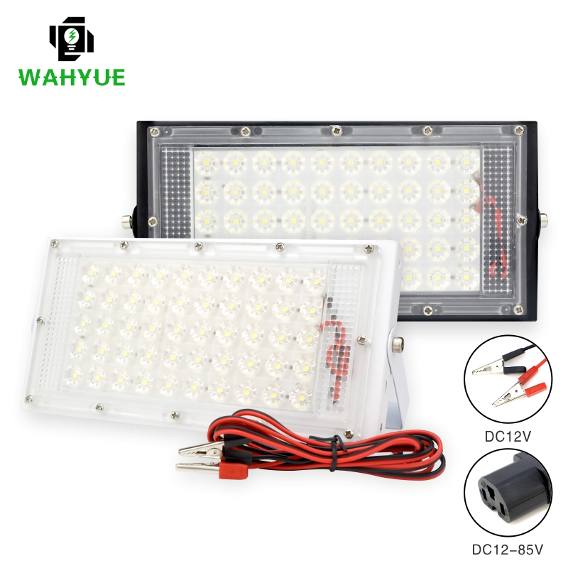 Outdoor Lighting Volt - DC 12V-85V 50W Led Flood Light