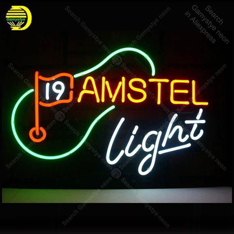 Outdoor Lighting Expressions - Neon Sign for Amste Light 19Th