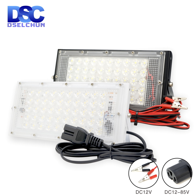 Outdoor Lighting Volt - DC 12V-85V 50W Led Flood Light