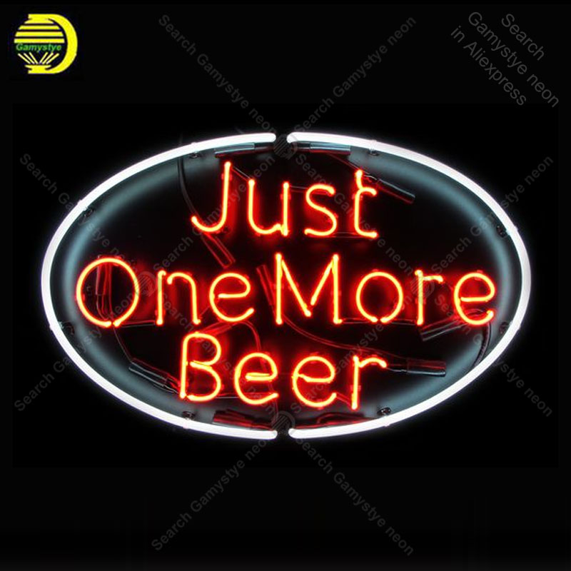 Outdoor Lighting Expressions - Neon Sign for Just One more