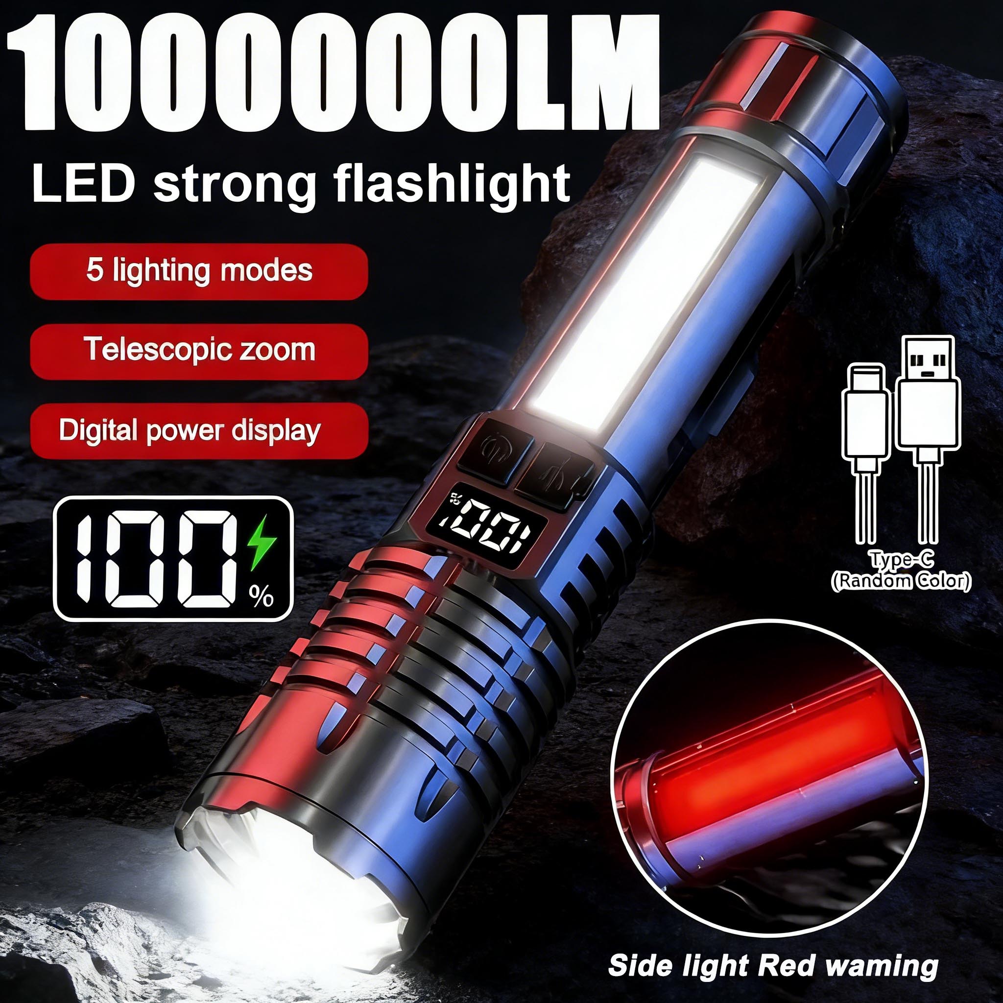High-Power Strong Light LED Fl - Outdoor Lighting The Range ulasan dan harga