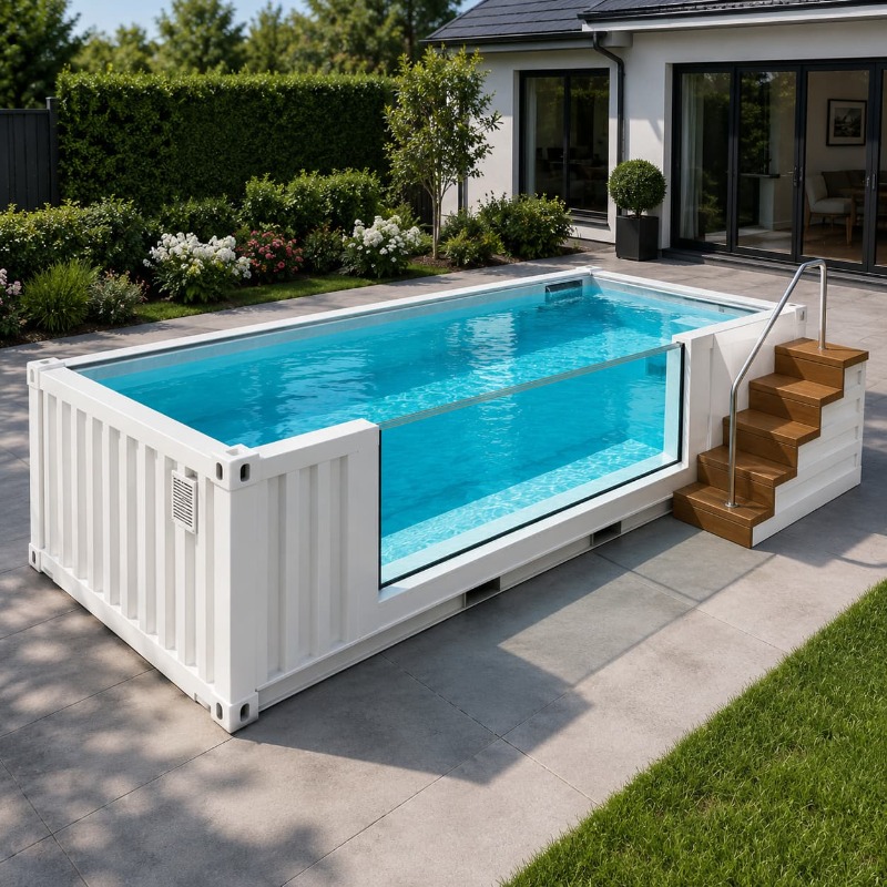 Container Pool Shipping Contai - Outdoor Lighting No Outlet ulasan dan harga