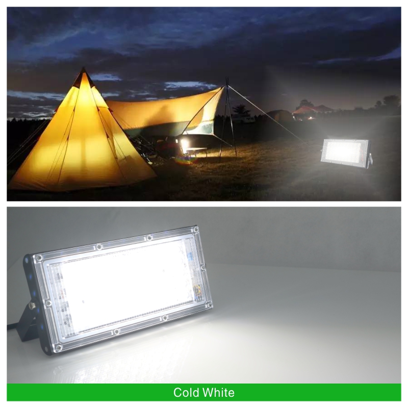 DC 12V-85V 50W Led Flood Light - Outdoor Lighting Volt ulasan dan harga