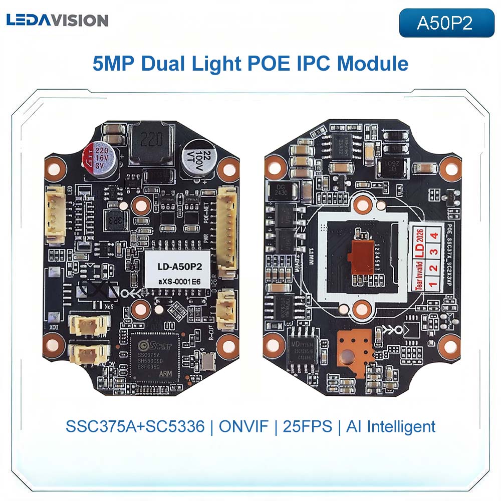 A50P2 5MP POE IP Camera Board  - Outdoor Lighting No Electricity ulasan dan harga