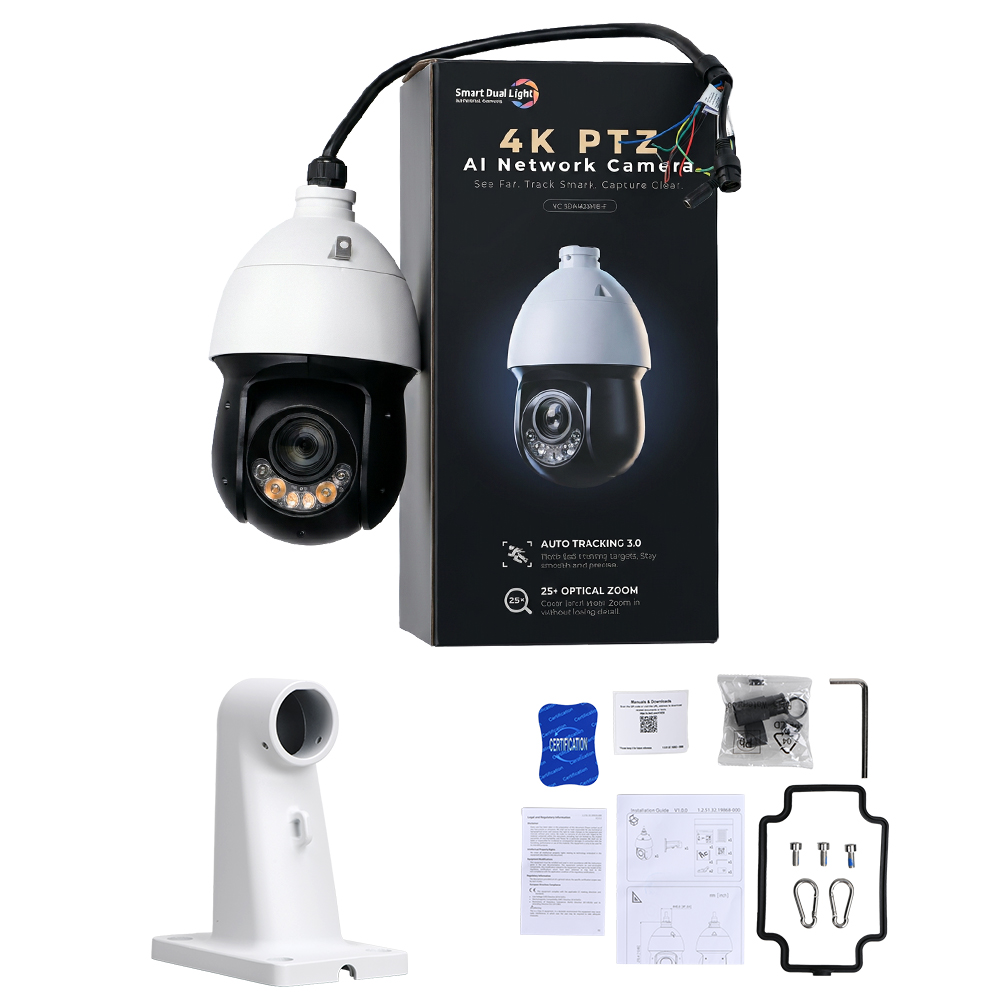 8MP 25x Smart Dual Light PTZ C - Outdoor Lighting Expressions ulasan dan harga