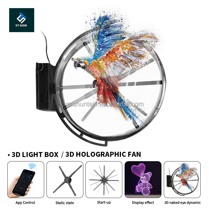 Customized 3D Hologram Fan Out - Outdoor Lighting Install ulasan dan harga