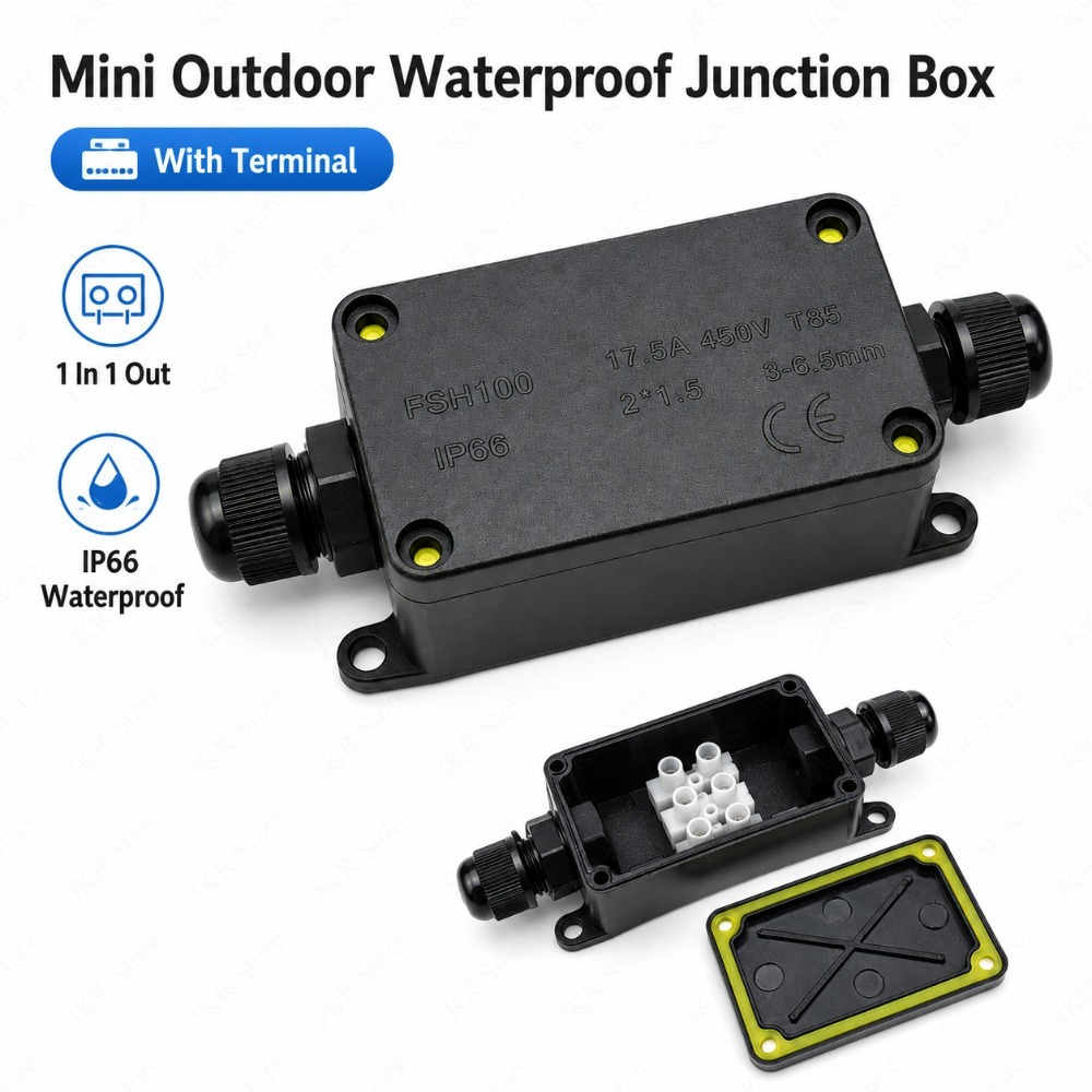 2 Way Outdoor IP66 Waterproof  - Outdoor Lighting Junction ulasan dan harga