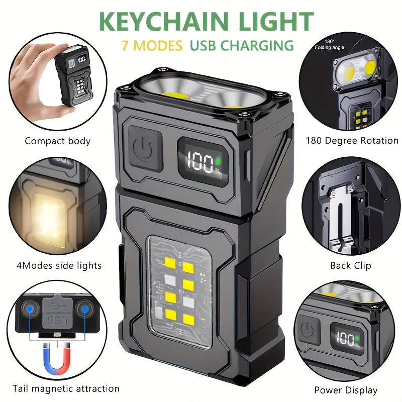 Mini Rechargeable LED Pocket F - Outdoor Lighting Ideas ulasan dan harga