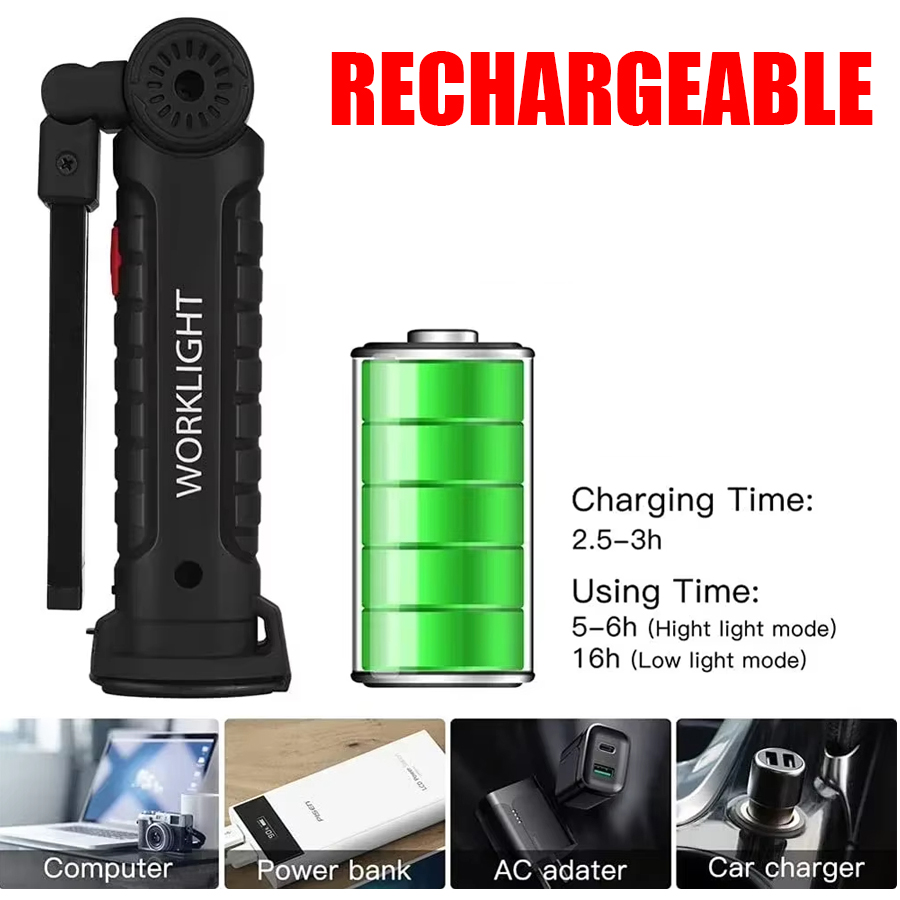 Portable LED Flashlight with M - Outdoor Lighting Ideas ulasan dan harga