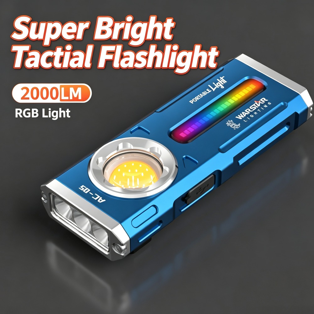 AC05 Portable Flashlight High  - Outdoor Lighting The Range ulasan dan harga