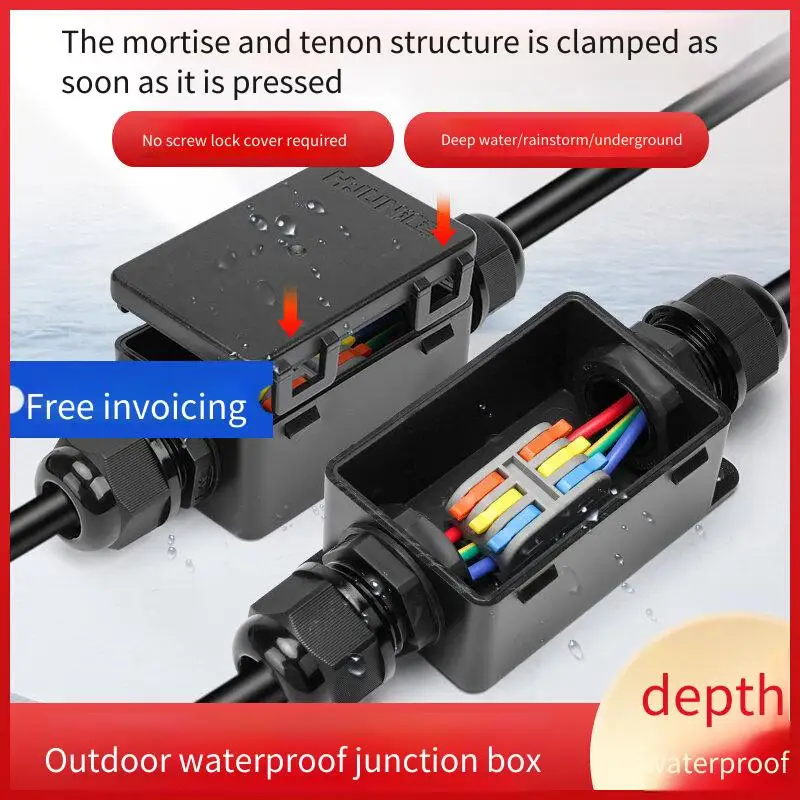 Outdoor Waterproof Cable Termi - Outdoor Lighting Junction ulasan dan harga