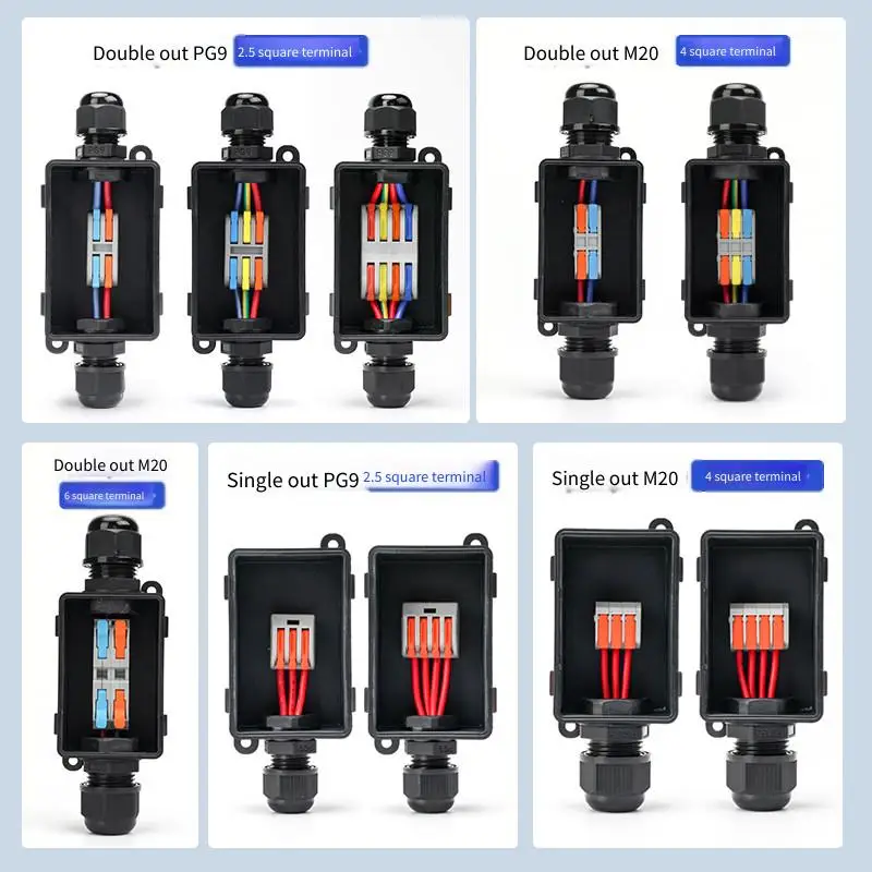 Outdoor Waterproof Cable Termi - Outdoor Lighting Junction ulasan dan harga