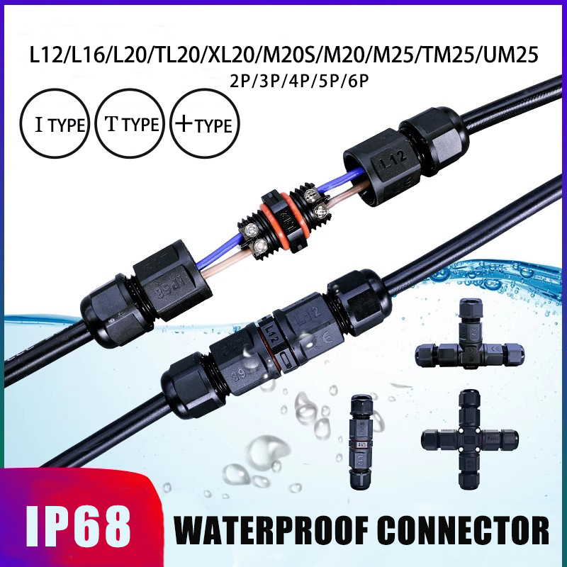 IP68 Waterproof Connector LED  - Outdoor Lighting Junction ulasan dan harga