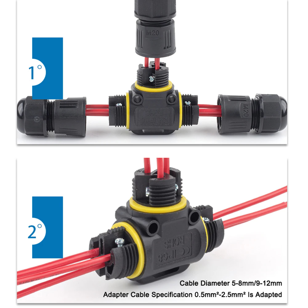 IP68 Outdoor Waterproof Electr - Outdoor Lighting Junction ulasan dan harga