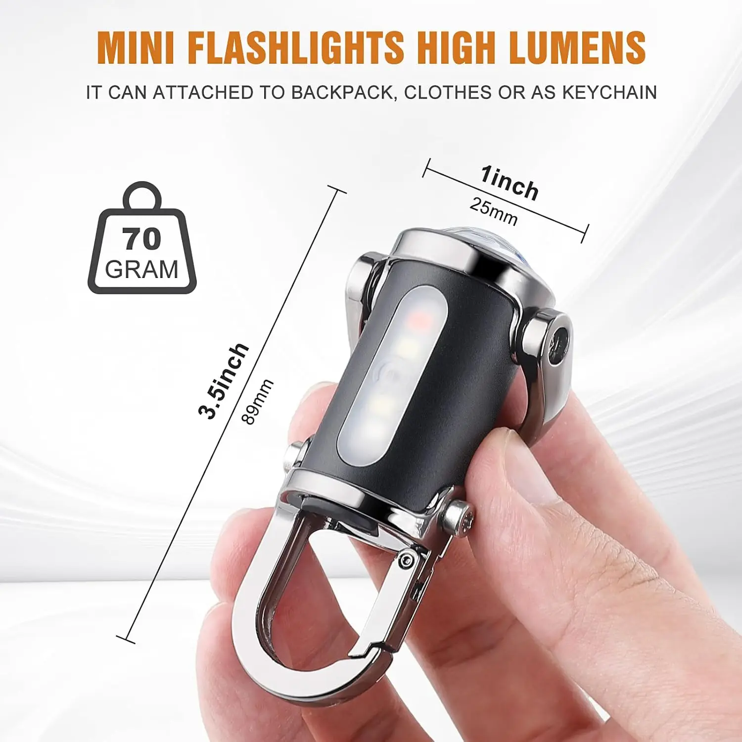 Mini Keychain Flashlight Recha - Outdoor Lighting Ideas ulasan dan harga
