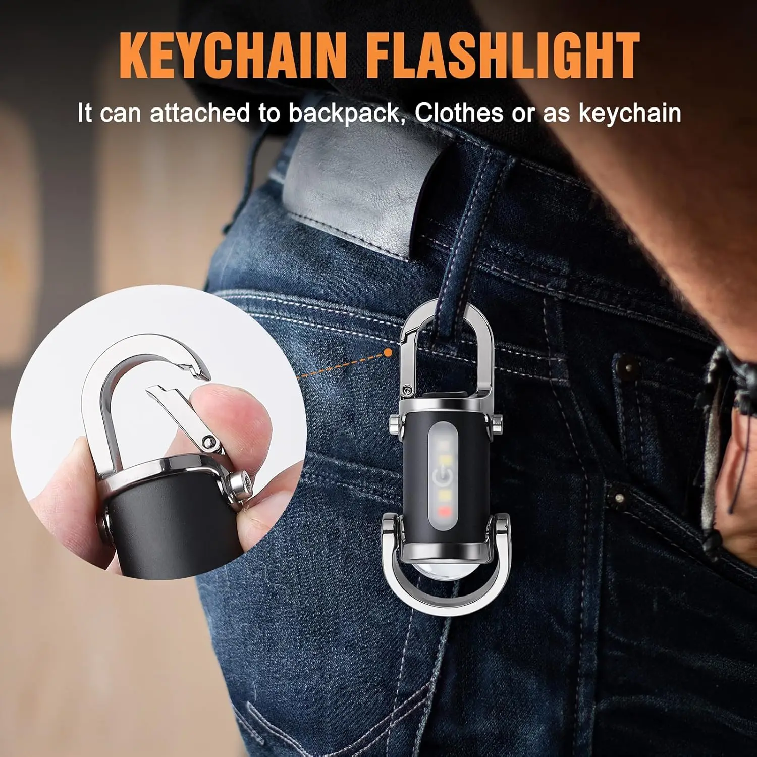 Mini Keychain Flashlight Recha - Outdoor Lighting Ideas ulasan dan harga
