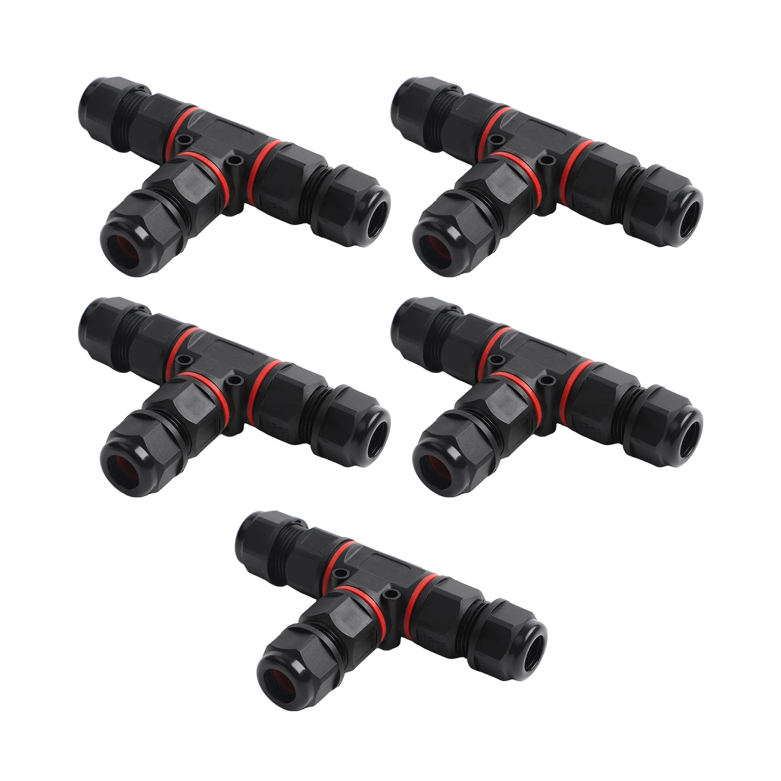 5Pcs IP68 Waterproof 3 Pin T S - Outdoor Lighting Junction ulasan dan harga
