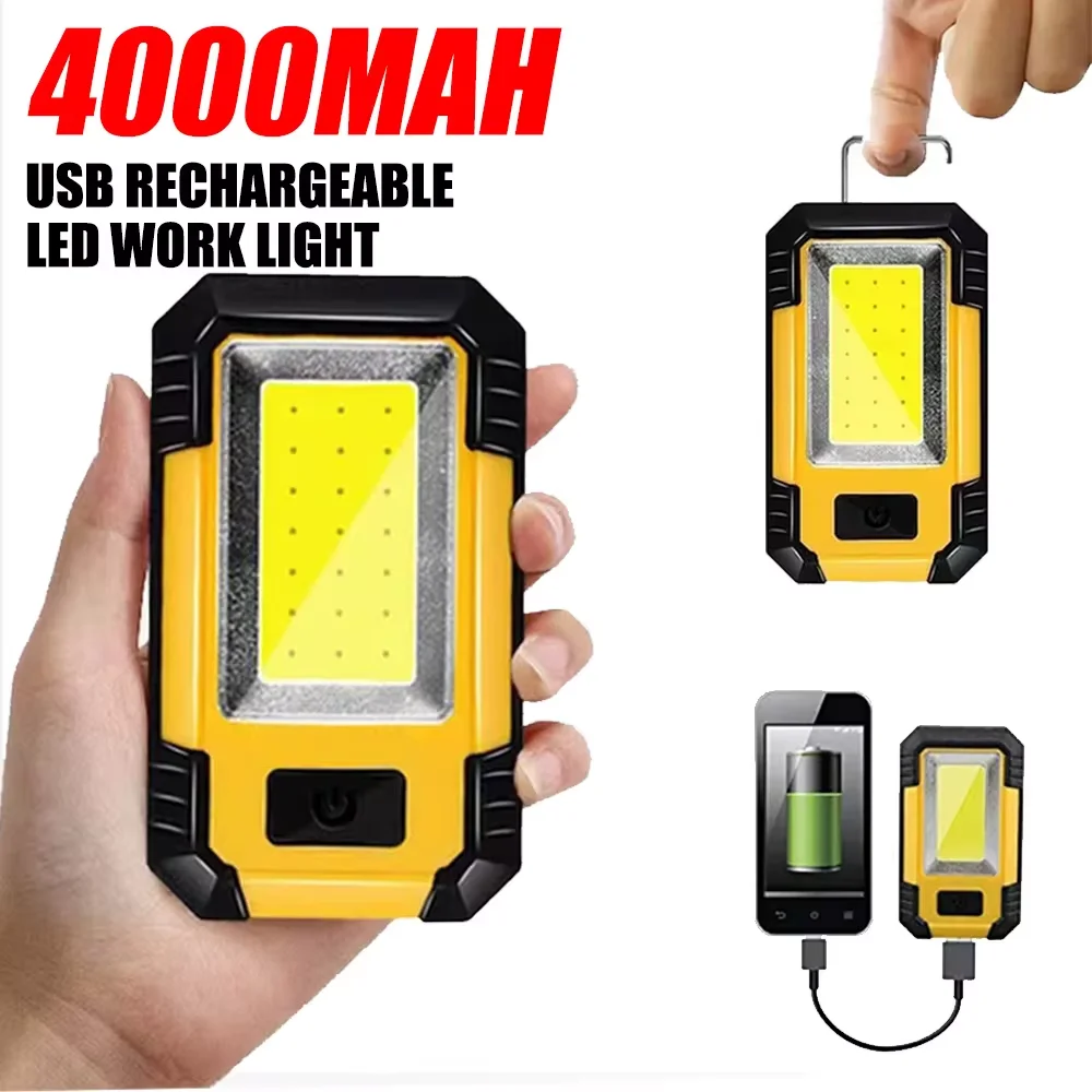 Rechargeable 4000MaH Work Ligh - Outdoor Lighting Ideas ulasan dan harga