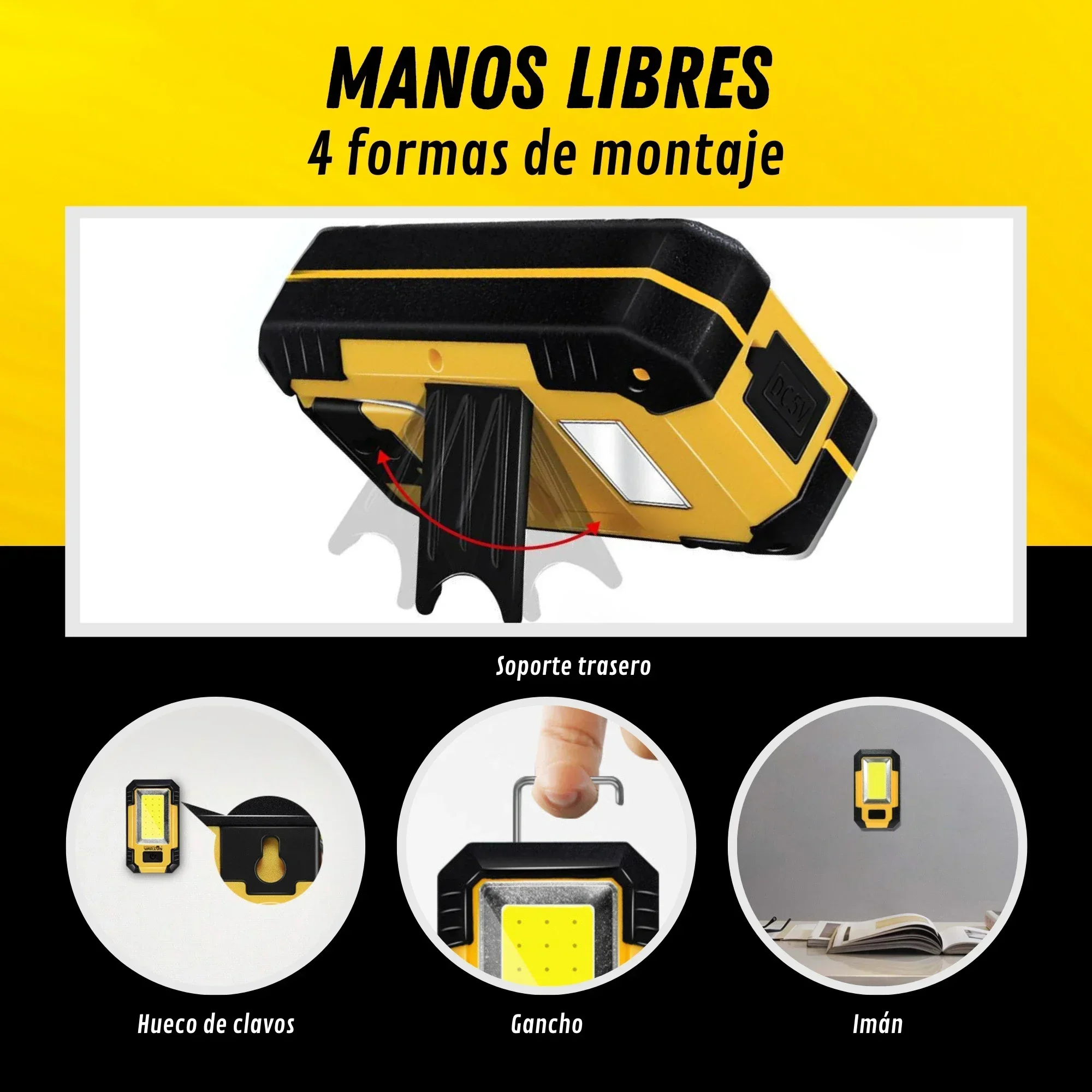 Rechargeable 4000MaH Work Ligh - Outdoor Lighting Ideas ulasan dan harga