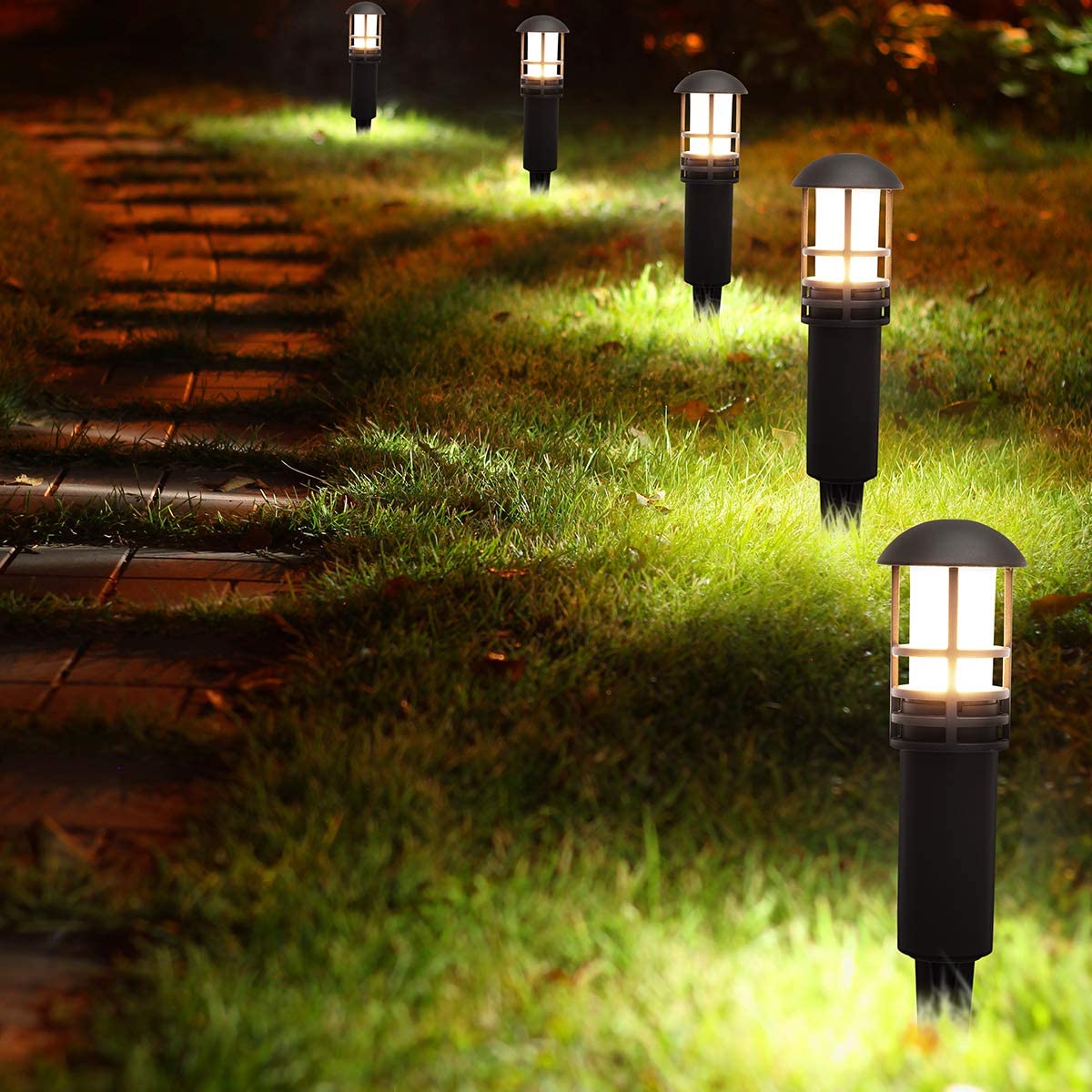 8Pcs LED Outdoor Garden Lawn L - Outdoor Lighting Install ulasan dan harga