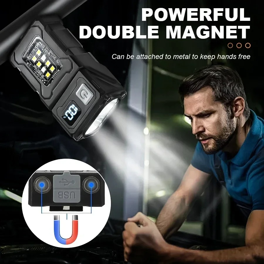 Mini USB Recharge LED Flashlig - Outdoor Lighting Ideas ulasan dan harga