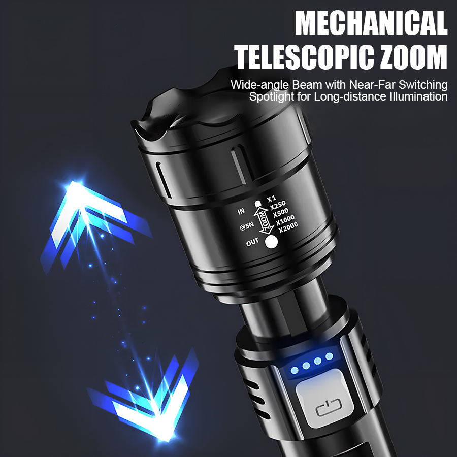 High Power P50 LED Flashlight  - Outdoor Lighting Ideas ulasan dan harga