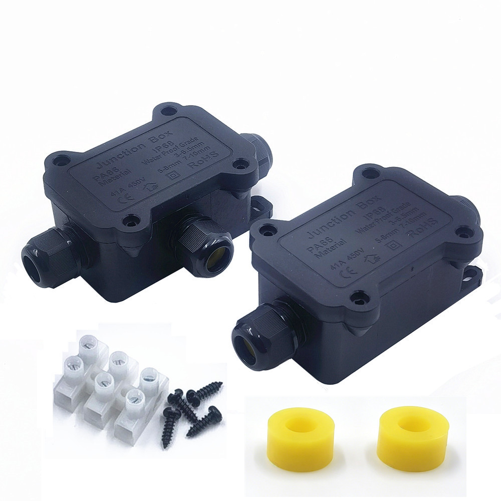 IP68 Waterproof Junction Box 2 - Outdoor Lighting Junction ulasan dan harga