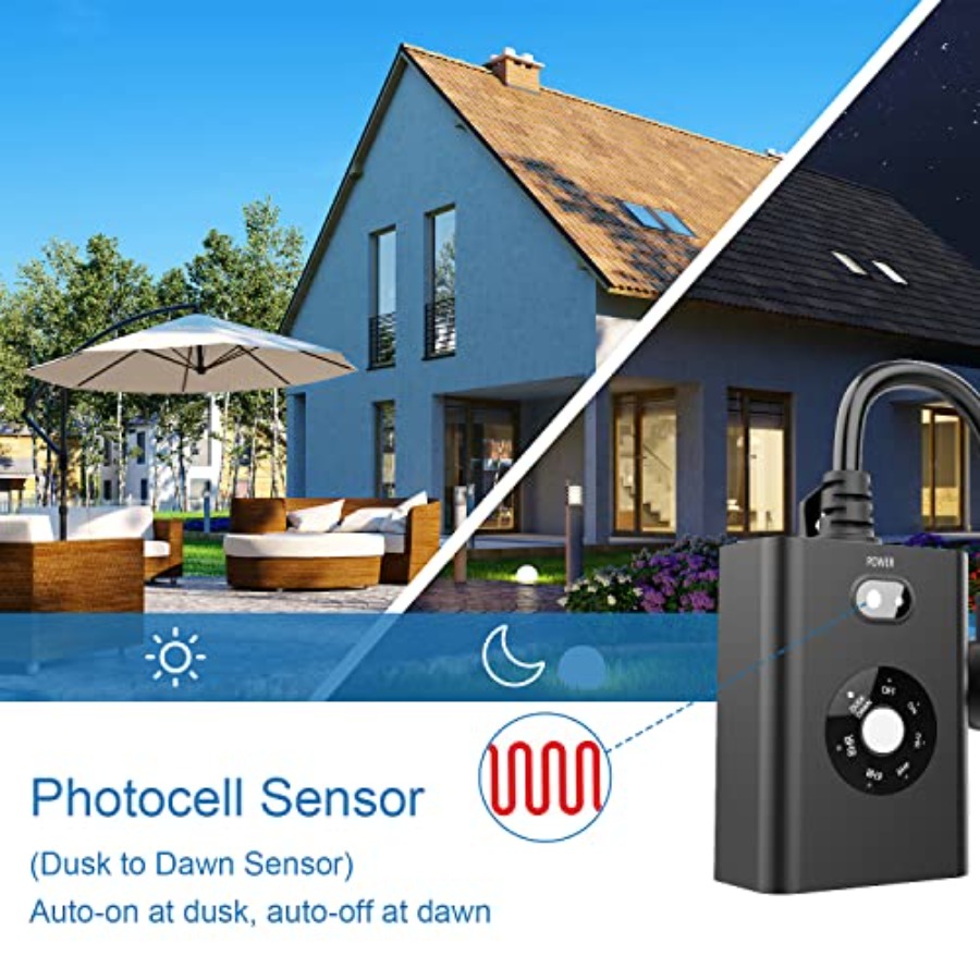 Outdoor Sensor Timer for Light - Outdoor Lighting No Outlet ulasan dan harga