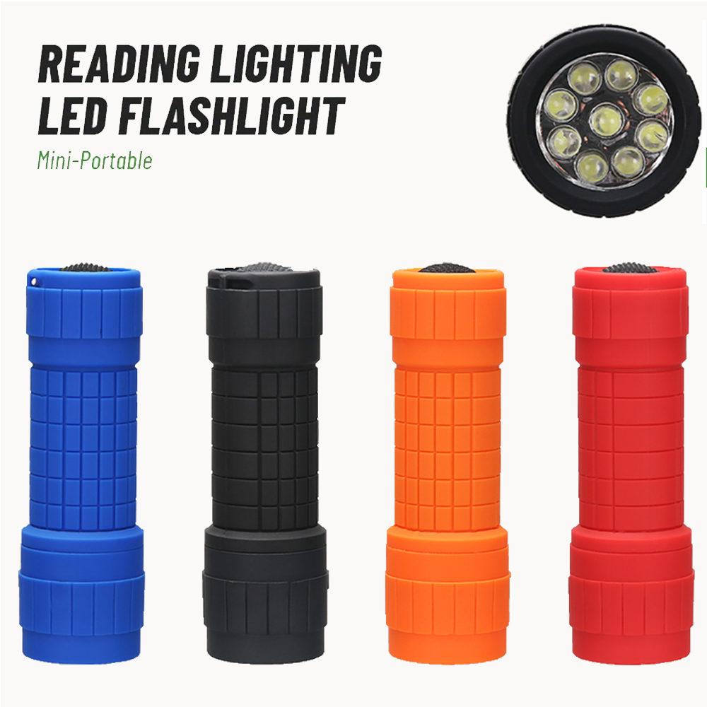 Mini Portable Flashlight Nine  - Outdoor Lighting Portable ulasan dan harga