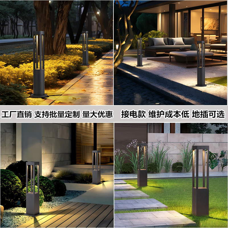 Outdoor courtyard waterproof a - Outdoor Lighting No Electricity ulasan dan harga