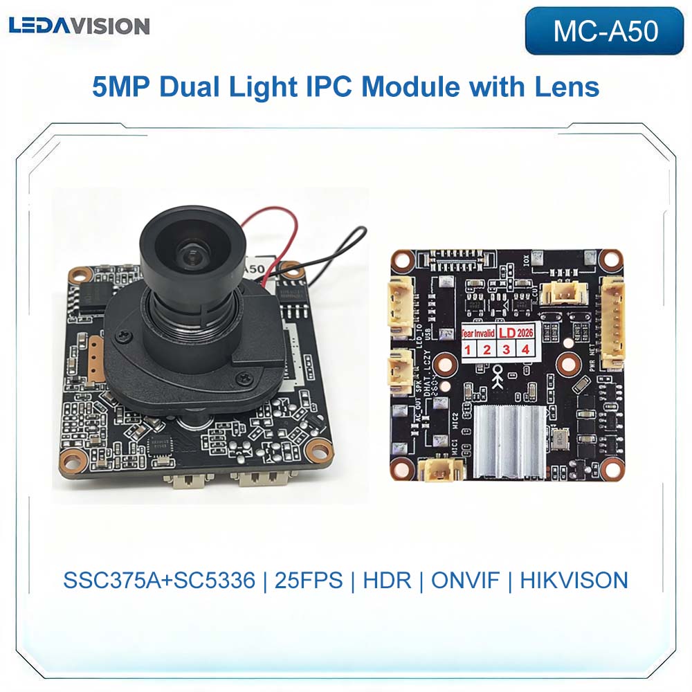 MC-A50 with Lens 5MP Dual Ligh - Outdoor Lighting No Electricity ulasan dan harga