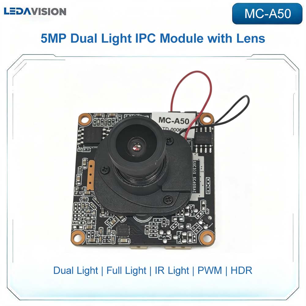 MC-A50 with Lens 5MP Dual Ligh - Outdoor Lighting No Electricity ulasan dan harga