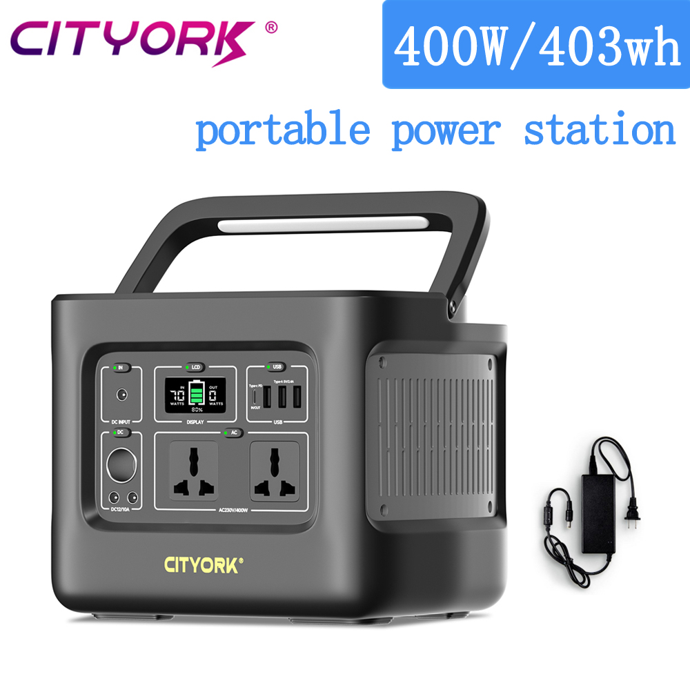 Portable Power Station 400W Po - Outdoor Lighting No Outlet ulasan dan harga