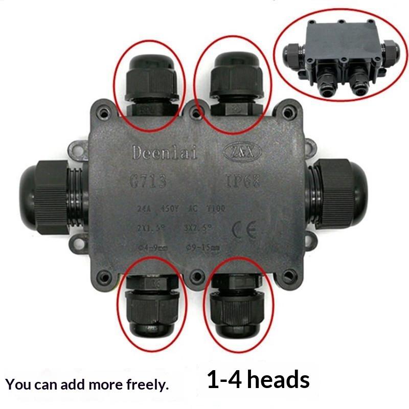 G713 IP68 Waterproof Junction  - Outdoor Lighting Junction ulasan dan harga