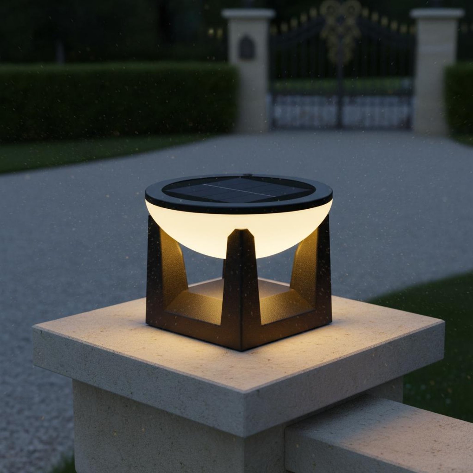 Solar Post Light Easy to Insta - Outdoor Lighting Install ulasan dan harga
