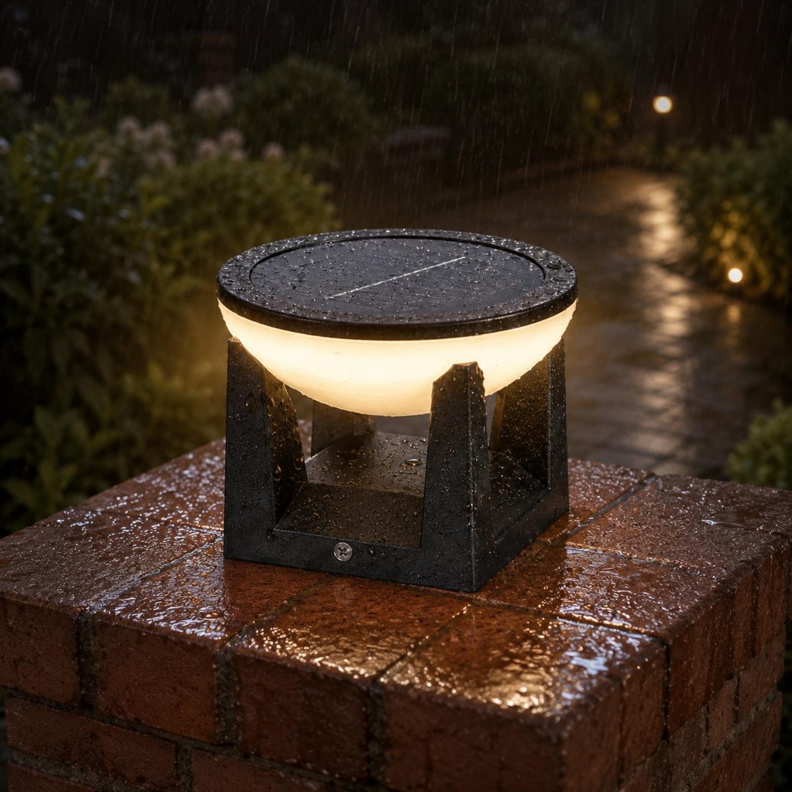 Solar Post Light Easy to Insta - Outdoor Lighting Install ulasan dan harga