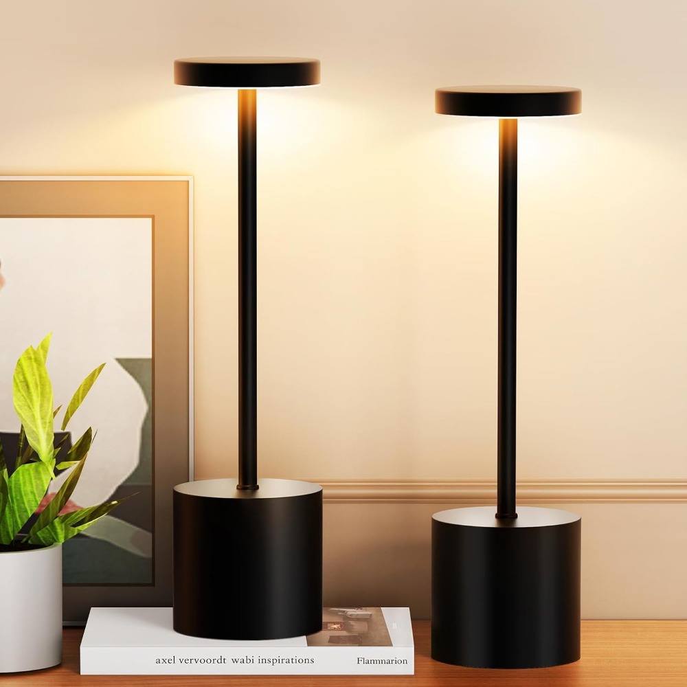 Cordless Table Lamp Set 5000mA - Outdoor Lighting Portable ulasan dan harga