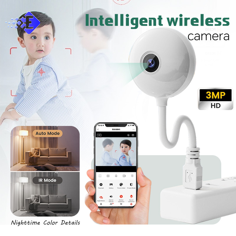 For Baby Monitor Usb Plug Ip S - Outdoor Lighting No Electricity ulasan dan harga