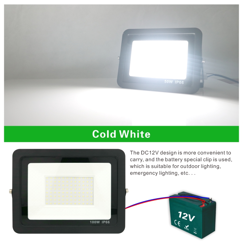 20W 30W 50W 100W DC12V Led Flo - Outdoor Lighting Volt ulasan dan harga