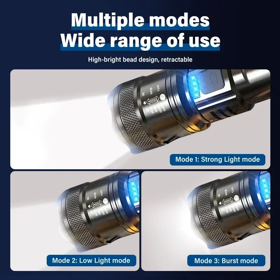Tactical LED Flashlight 2000LM - Outdoor Lighting Ideas ulasan dan harga