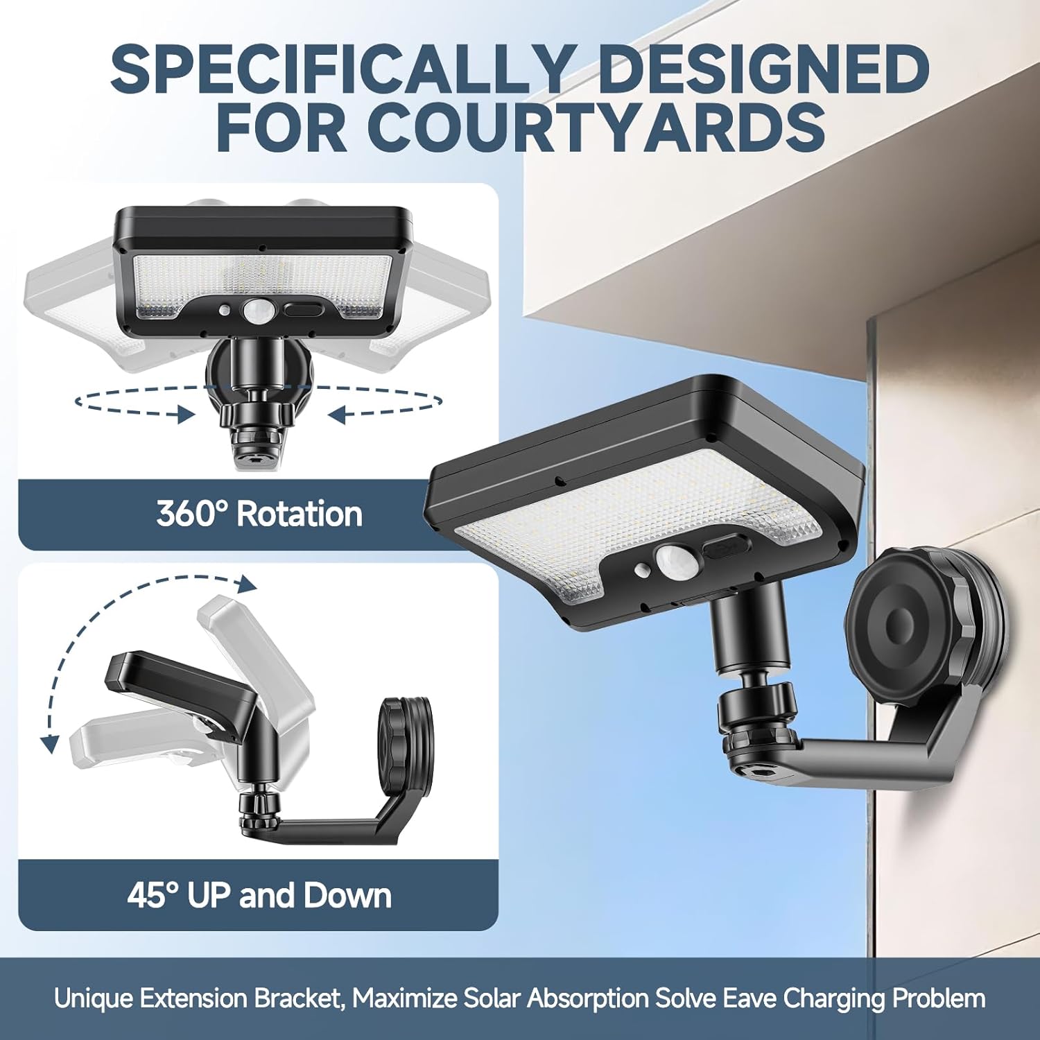 Magnetic Solar Lights Outdoor  - Outdoor Lighting Install ulasan dan harga