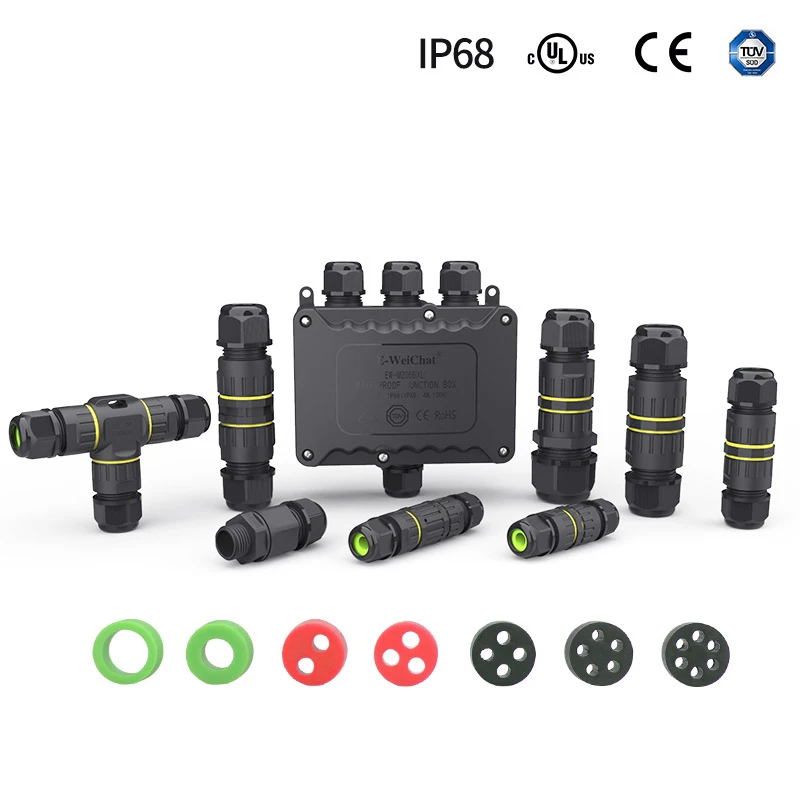2Pin 3Pin M16 Cable Connector  - Outdoor Lighting Junction ulasan dan harga
