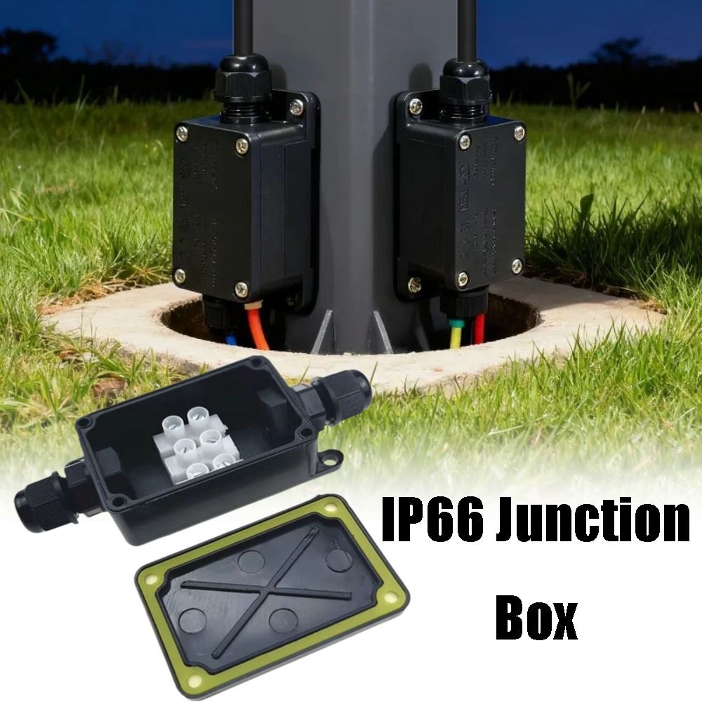 IP66 Junction Box Waterproof 2 - Outdoor Lighting Junction ulasan dan harga