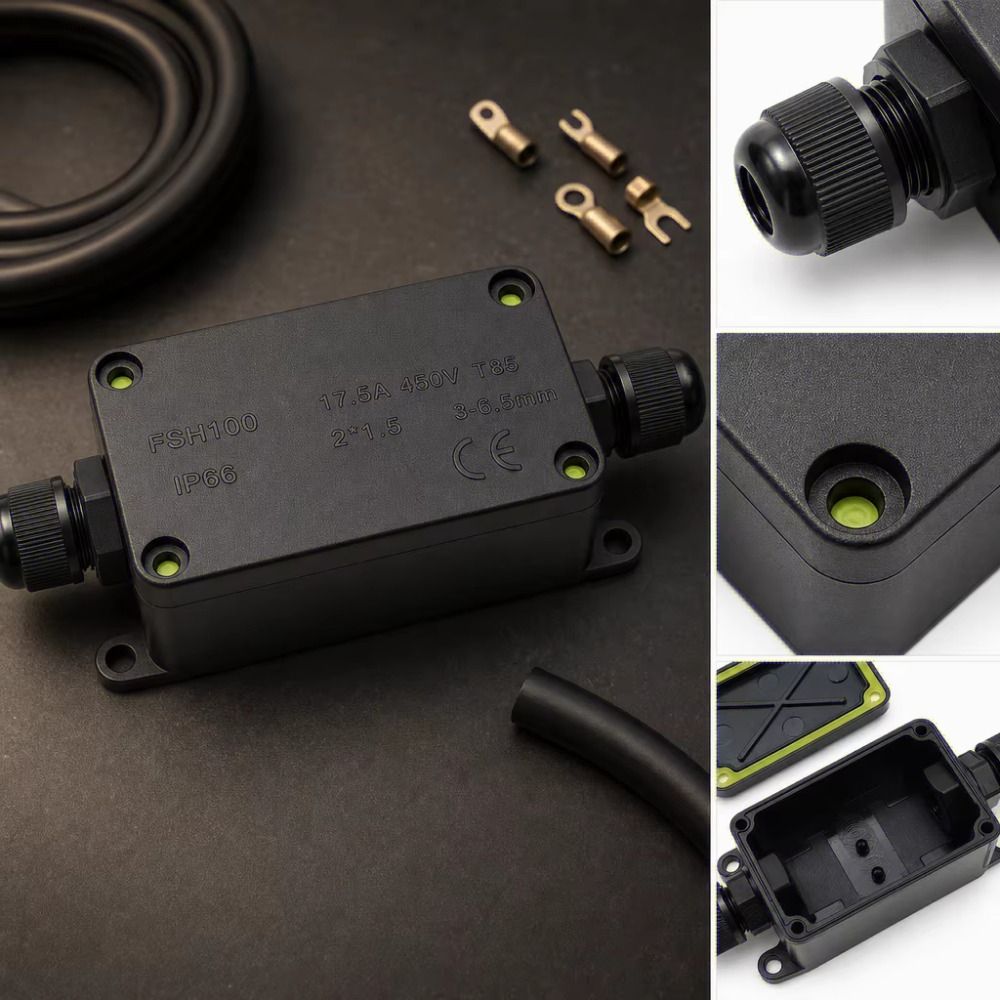 IP66 Junction Box Waterproof 2 - Outdoor Lighting Junction ulasan dan harga
