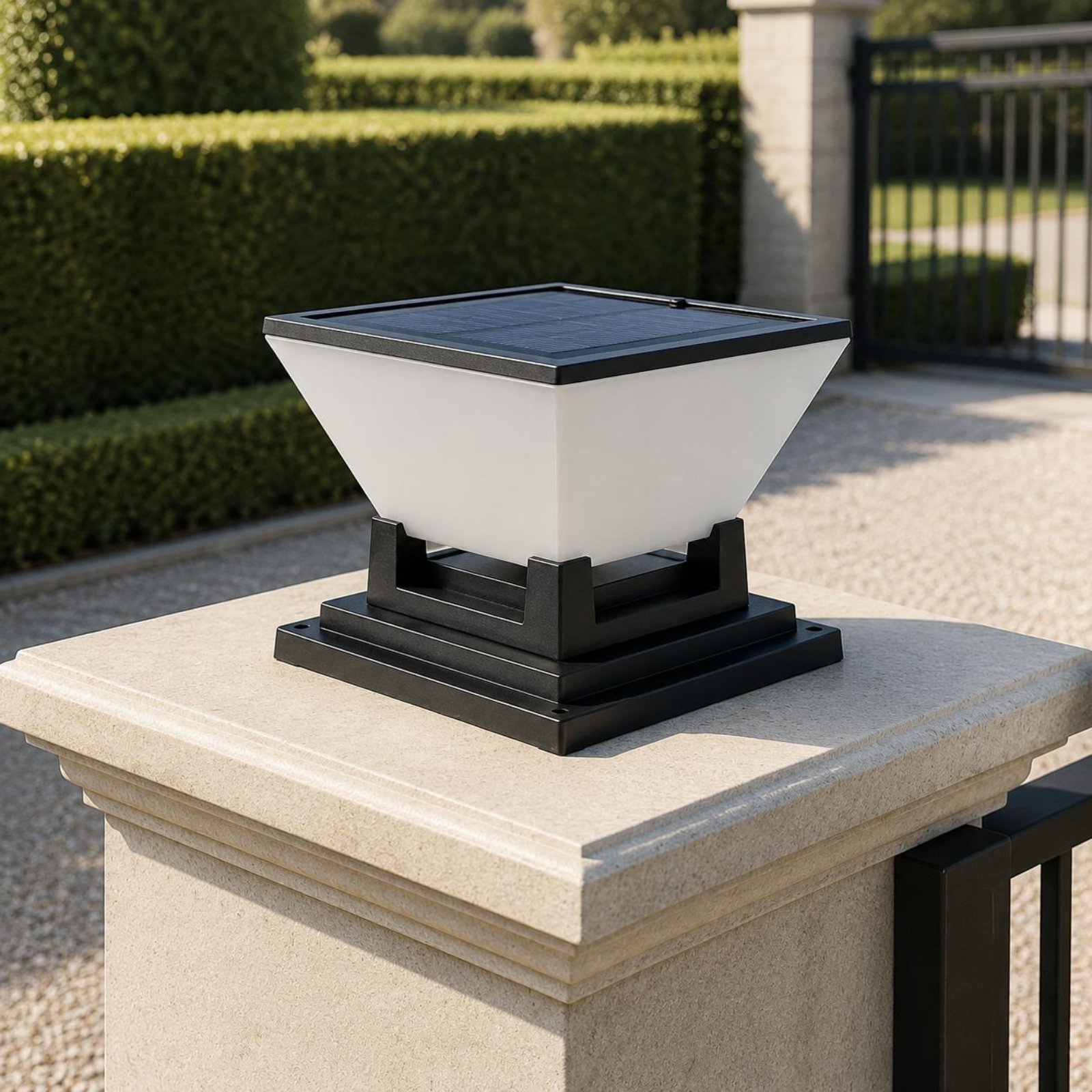 Solar Post Light Water Resista - Outdoor Lighting Install ulasan dan harga